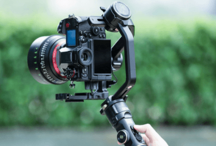 Latest Upgraded 4K UHD Smart Palm-Sized Gimbal Camera