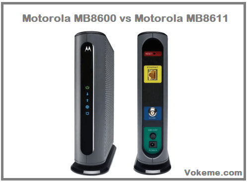 Motorola MB8600 vs MB8611
