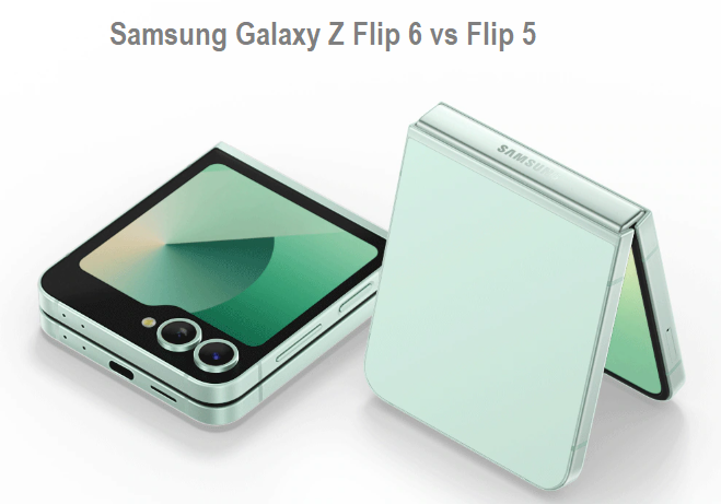 Samsung Galaxy Z Flip 6 vs Flip 5